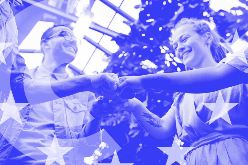 Visuel représentant la mobilité internationale aux Ecoles CCI Dordogne